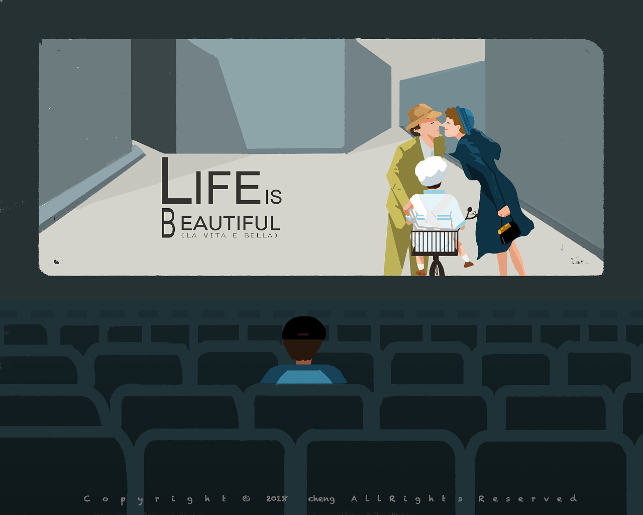 画几部喜欢的电影|插画|创作习作|不明飞行 - 原创作品 - 站酷 (zcool