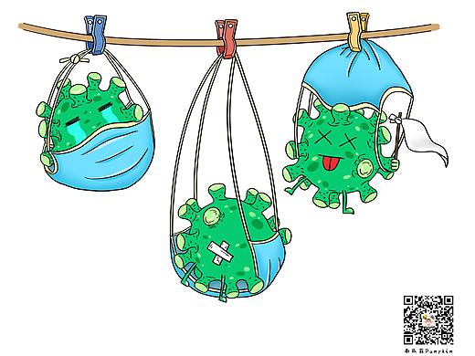 疫情小幅画（个人主页-ZNTA5NjkzODA=） - 创作习作 - 站酷设计师南瓜菲原创素材 - 站酷ZCOOL