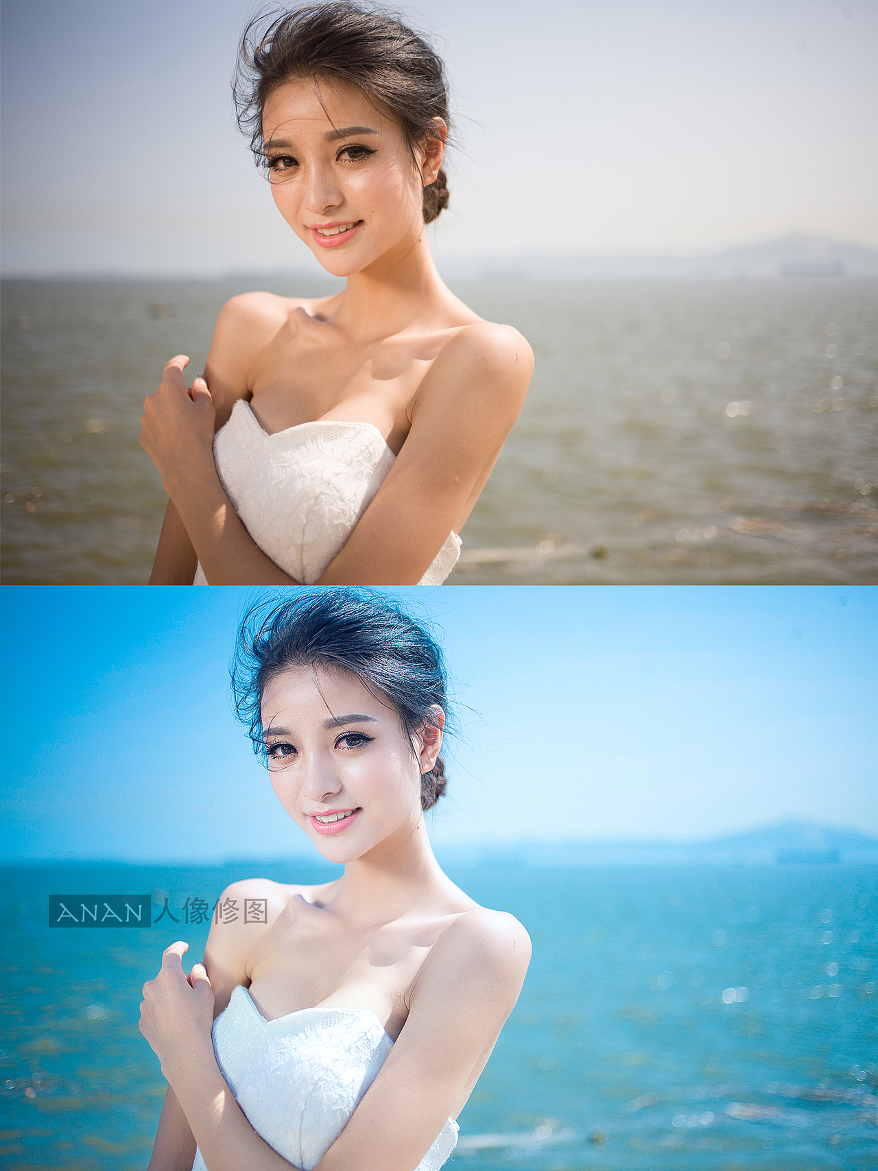 色调练习对比。（图ZMTUxMTMxODE2） - 修图/后期 - 站酷设计师小琳同学原创素材 - 站酷ZCOOL