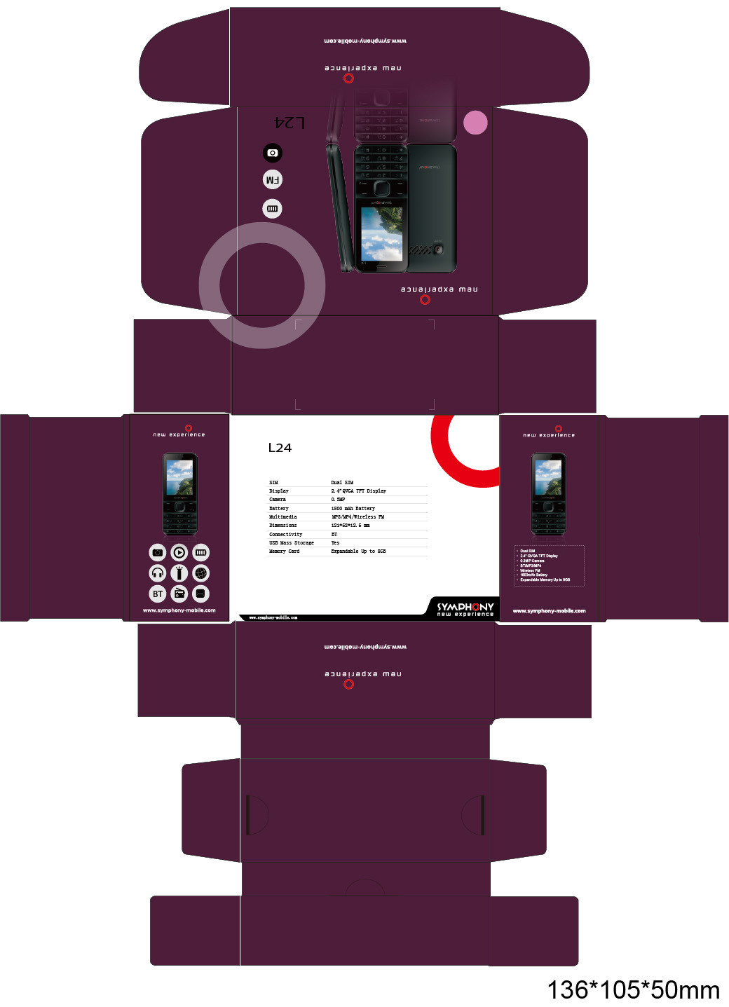 华为HUAWEI P8手机包装设计包装设计策划,产品包装设计 - 壹包装设计