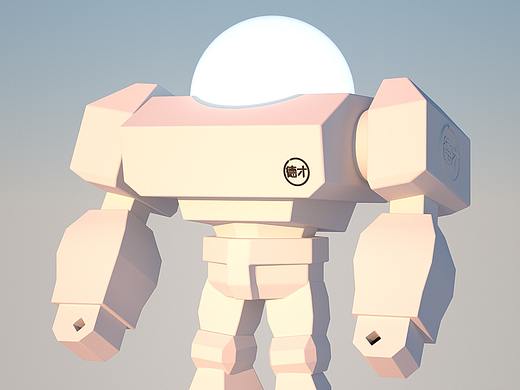 原创作品-驾驶舱机器人-建模渲染