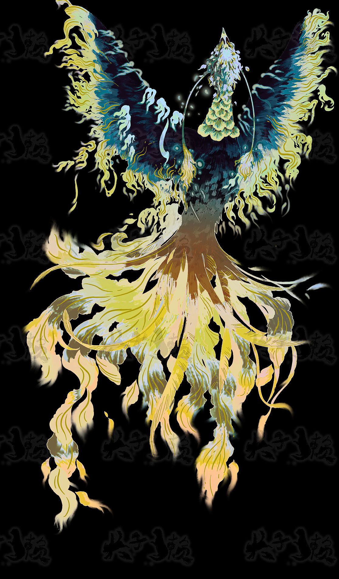 凤凰（图ZMjgxNTk5MTc2） - 商业插画 - 站酷设计师犬子獭原创素材 - 站酷ZCOOL