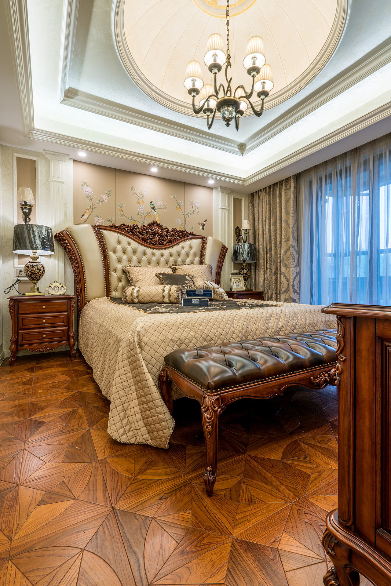 经典法式家装案例|空间|家装设计|江苏红蚂蚁装饰 - 原创作品 - 站酷