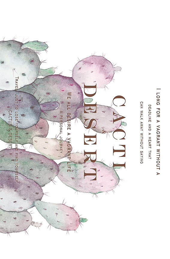 小清新水彩仙人掌 明信片多图（图ZMTI4NjgwNzcy） - 商业插画 - 站酷设计师弯总还是不会画猫原创素材 - 站酷ZCOOL