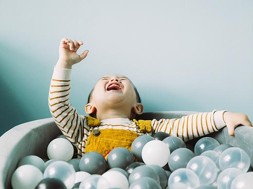 等等的波波池世界 - 儿童摄影