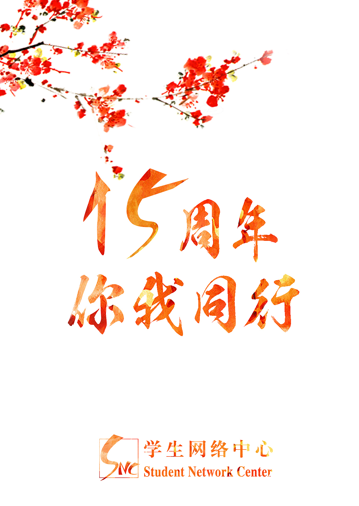北京化工大学学生网络中心15周年主题个人设计品