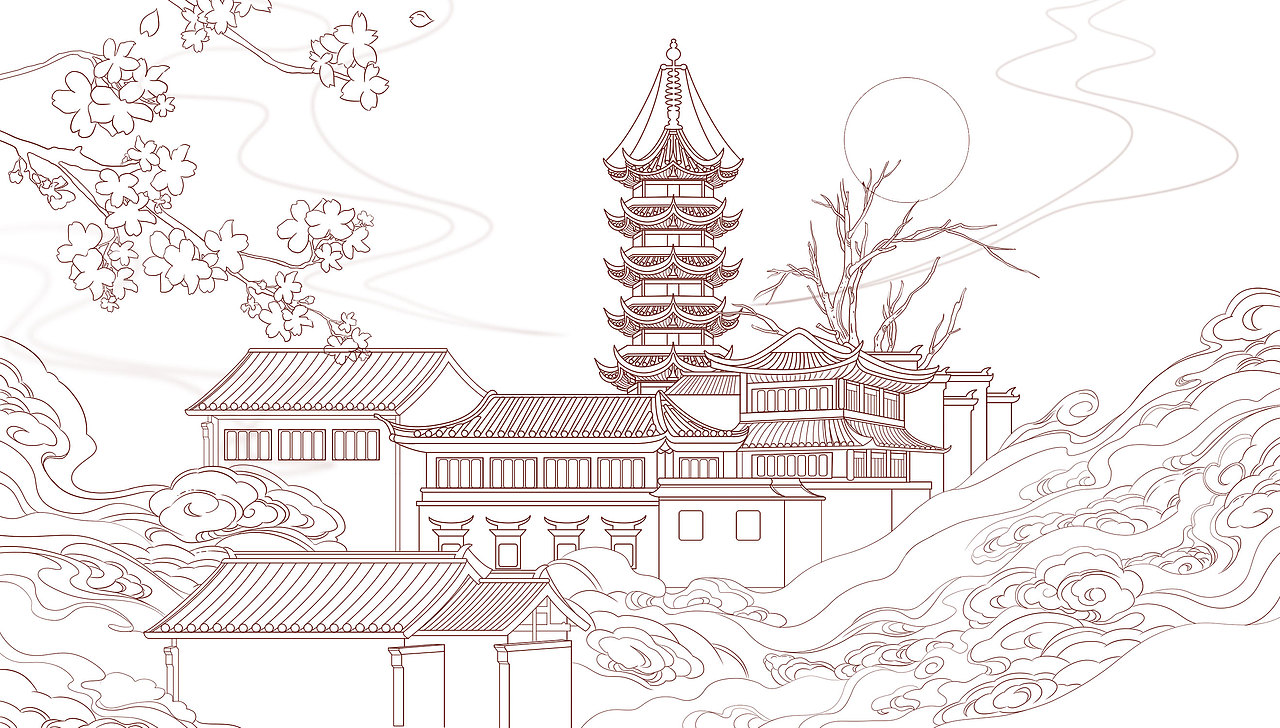 南京四景|插画|商业插画|吃雪糕的猫_原创作品-站酷zcool