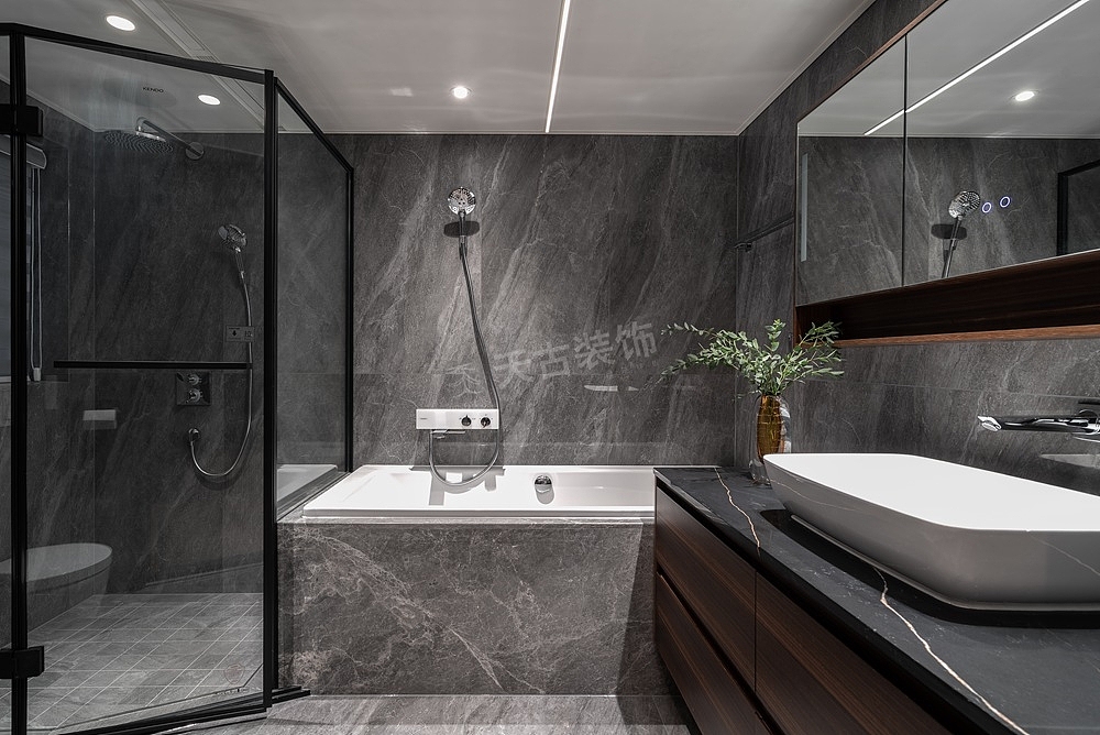 香港置地壹号半岛装修,现代简约风格设计实景,渝北装修