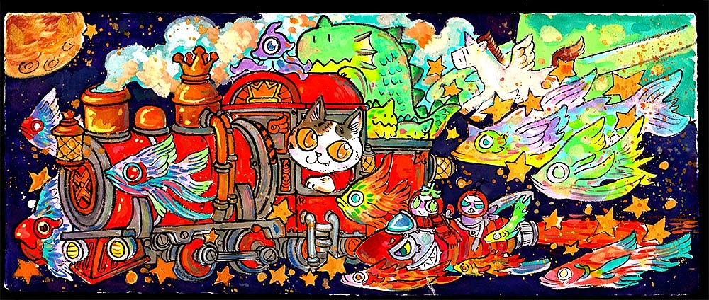一套大冒险的故事（图ZMjYxOTM5MjA0） - 绘本 - 站酷设计师还是一碗泡面原创素材 - 站酷ZCOOL