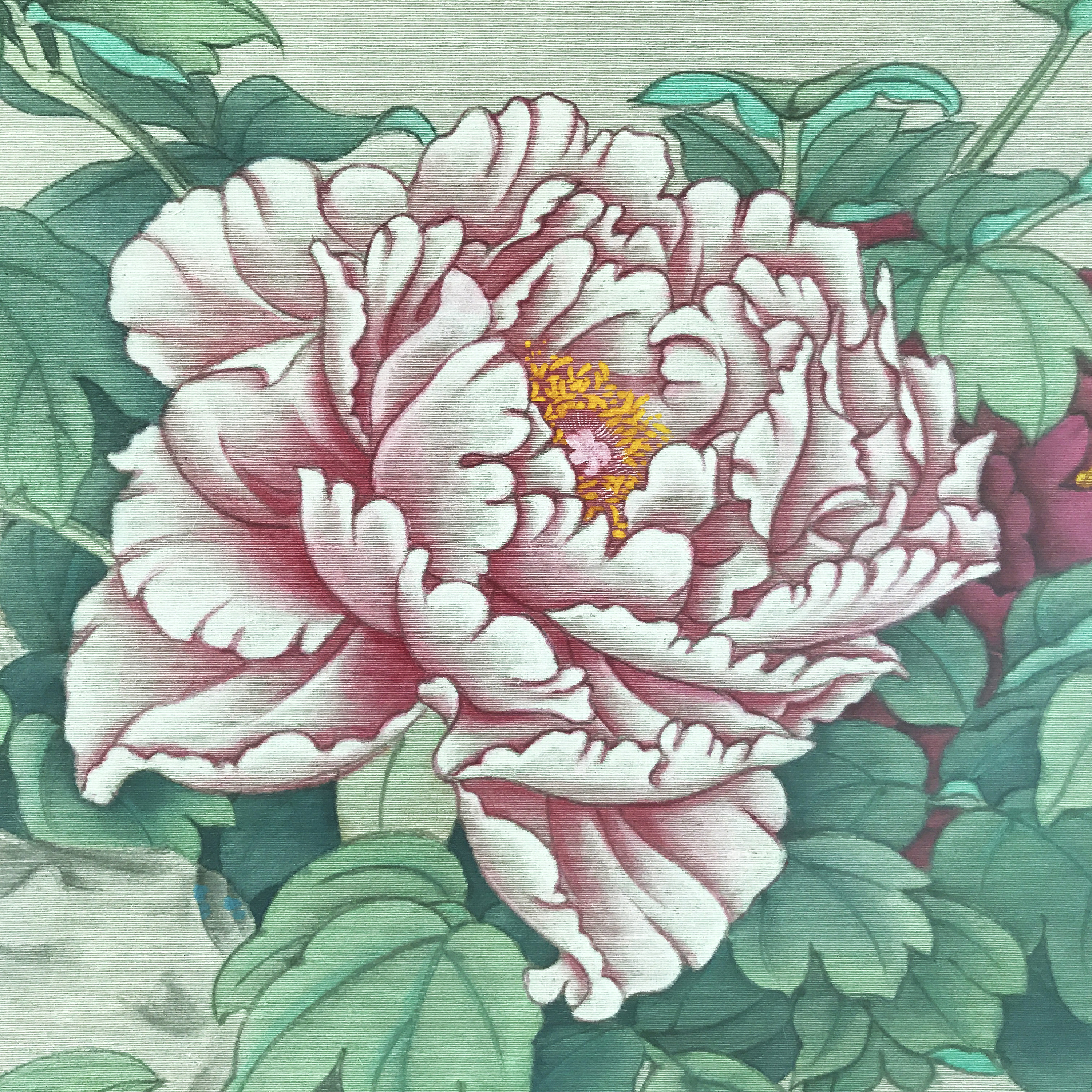 《牡丹花》 第三篇 元田壁画