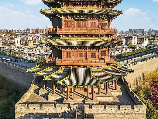 中国古都，天下大同（个人主页-ZNjY5MDQ3MzY=） - 绘画 - 站酷设计师谦华艺术原创素材 - 站酷ZCOOL