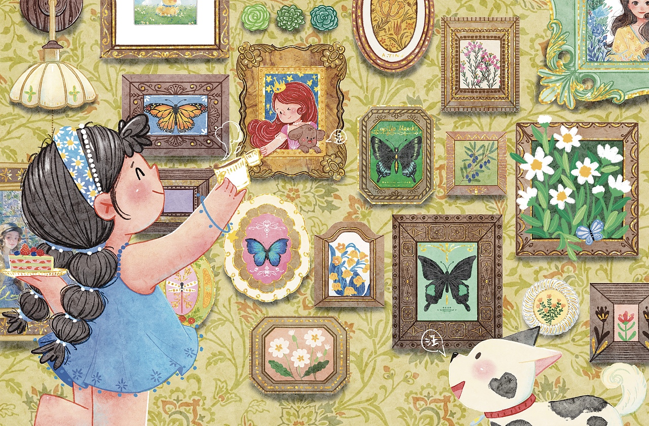 儿童插画合集-2（图ZMzcxMzQwMjQ0） - 儿童插画 - 站酷设计师紫汐A.TING原创素材 - 站酷ZCOOL
