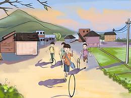 設(shè)計(jì)繪本——《兒時(shí)的游戲》