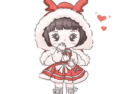 插画练习|插画日常|Q版人物