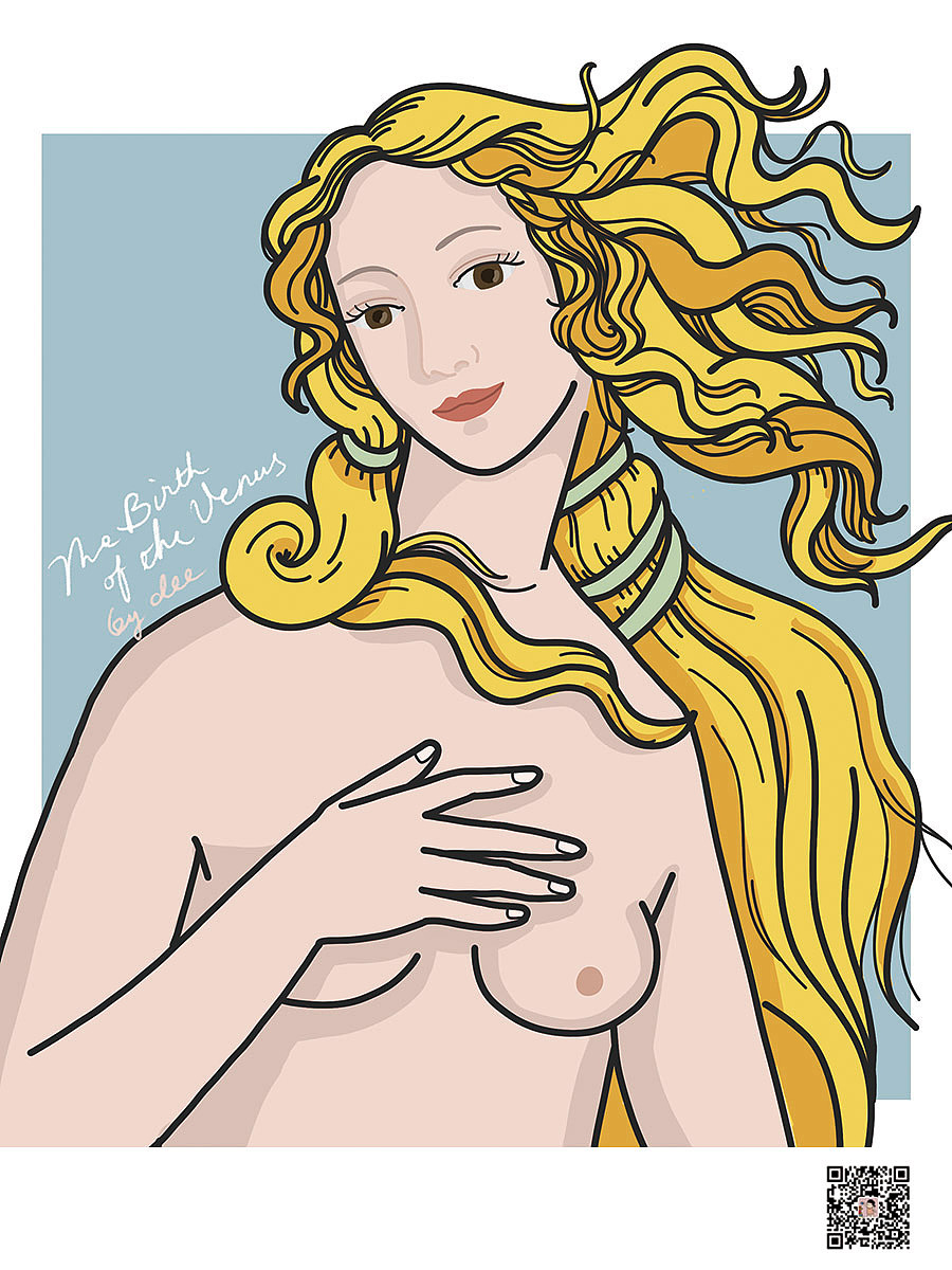 世界名画再创作（图ZMjY1NDQ4MjIw） - 创作习作 - 站酷设计师deeART原创素材 - 站酷ZCOOL