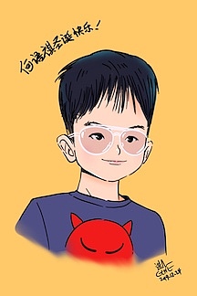 阿进似颜绘2019年现场画像作品（彩色篇）（图ZMTkxOTMwNDky） - 单幅漫画 - 站酷设计师阿进似颜绘原创素材 - 站酷ZCOOL