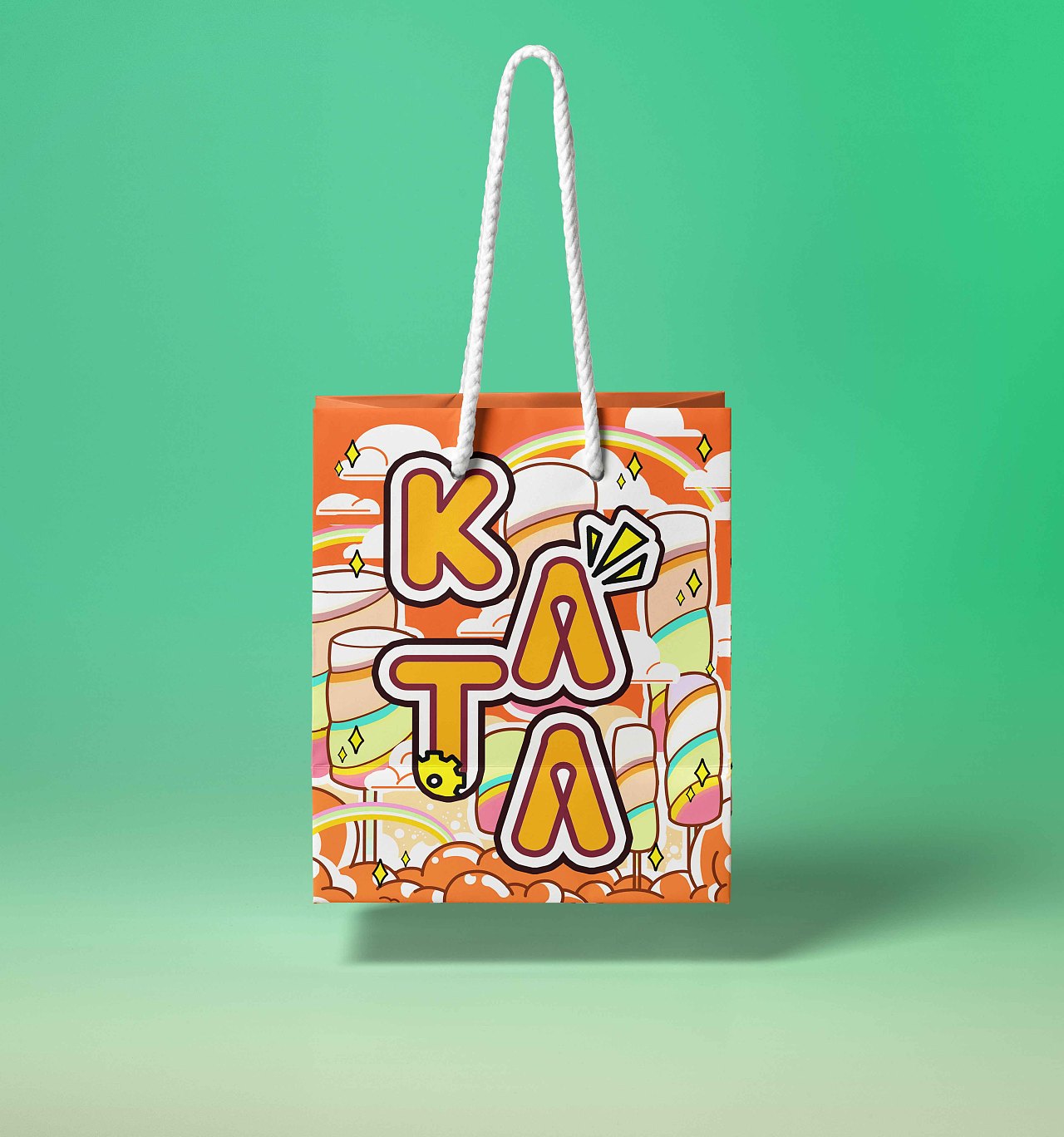 kata零食盲盒包装纸袋设计