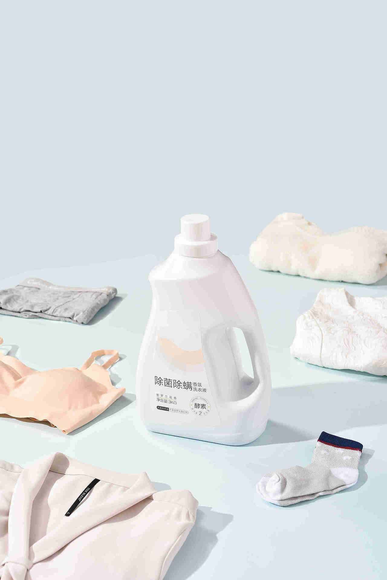 洗衣液图片拍摄（家清产品）（图ZMjkzMTk0NjQw） - 产品摄影 - 站酷设计师卓浠原创素材 - 站酷ZCOOL