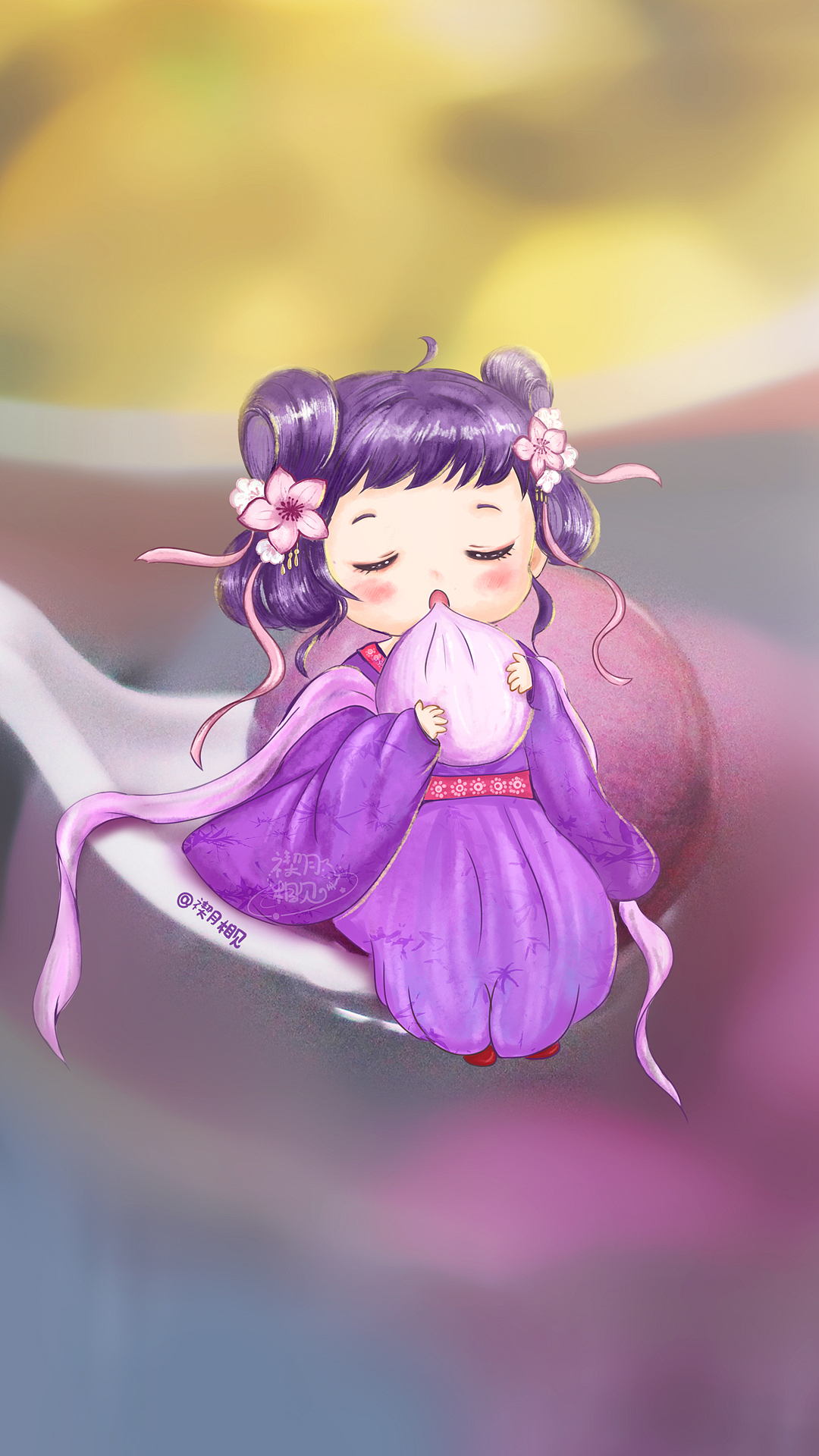 古风可爱拟人插画合集