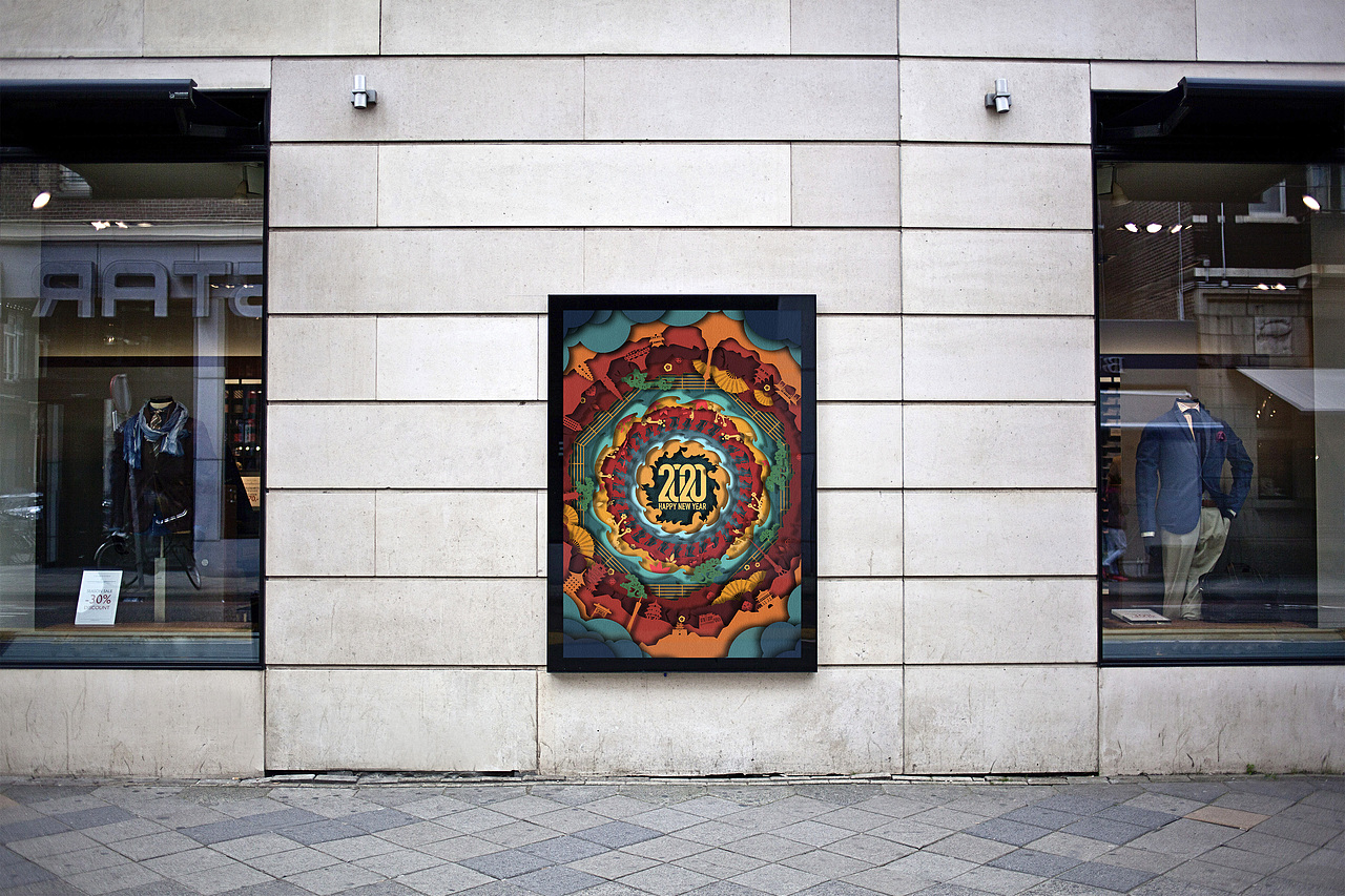 2020新春大吉（图ZMTk0MjY2NTk2） - 其他平面 - 站酷设计师明的明天原创素材 - 站酷ZCOOL