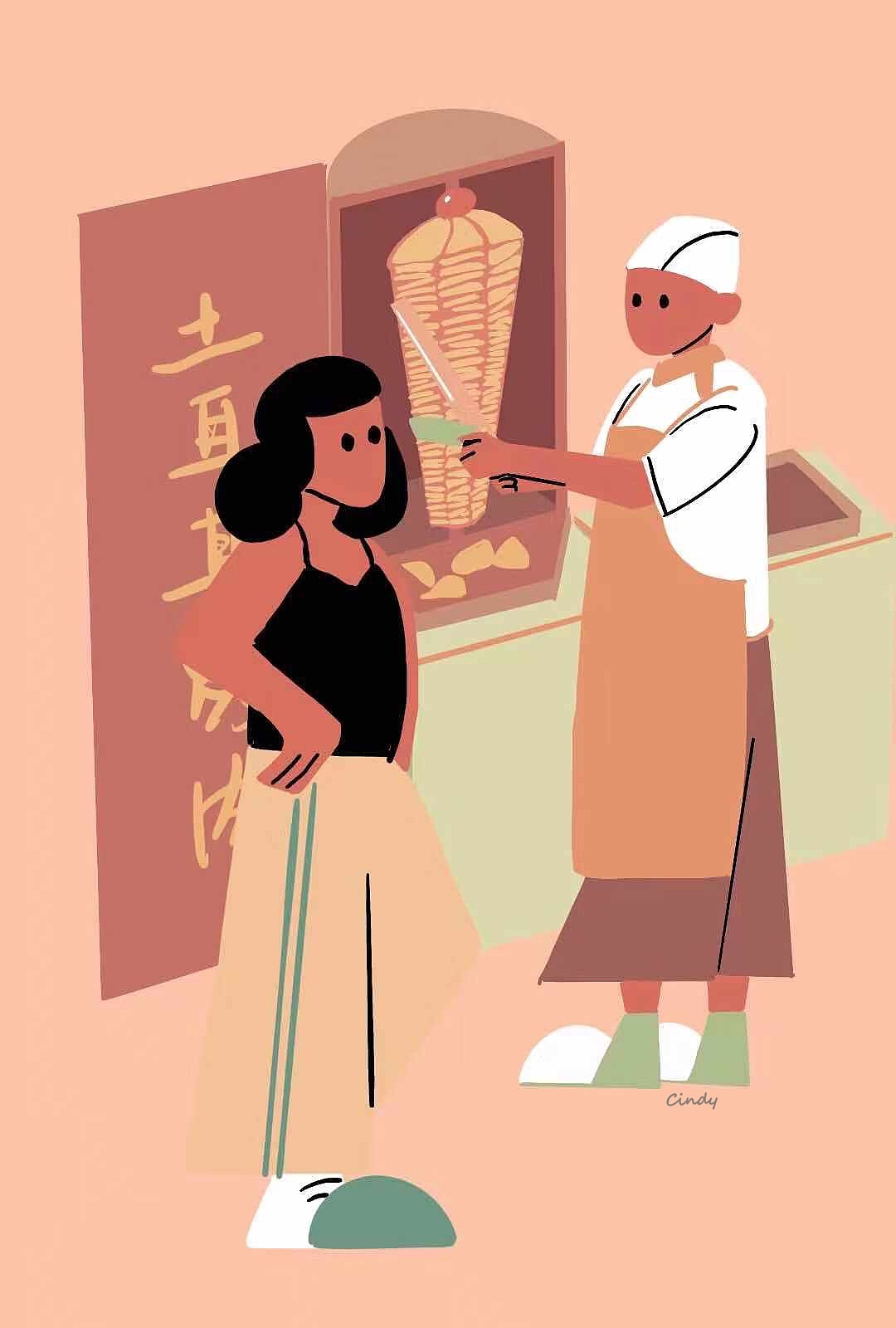 DinLab插画21天打卡 5月（图ZMjA5ODM0ODU2） - 创作习作 - 站酷设计师Cindy鱼心草原创素材 - 站酷ZCOOL