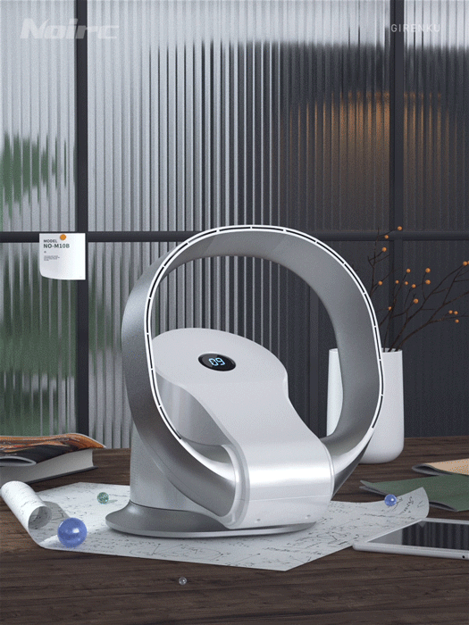 【英国Noirc无叶风扇】产品视觉动画——巨人谷制作