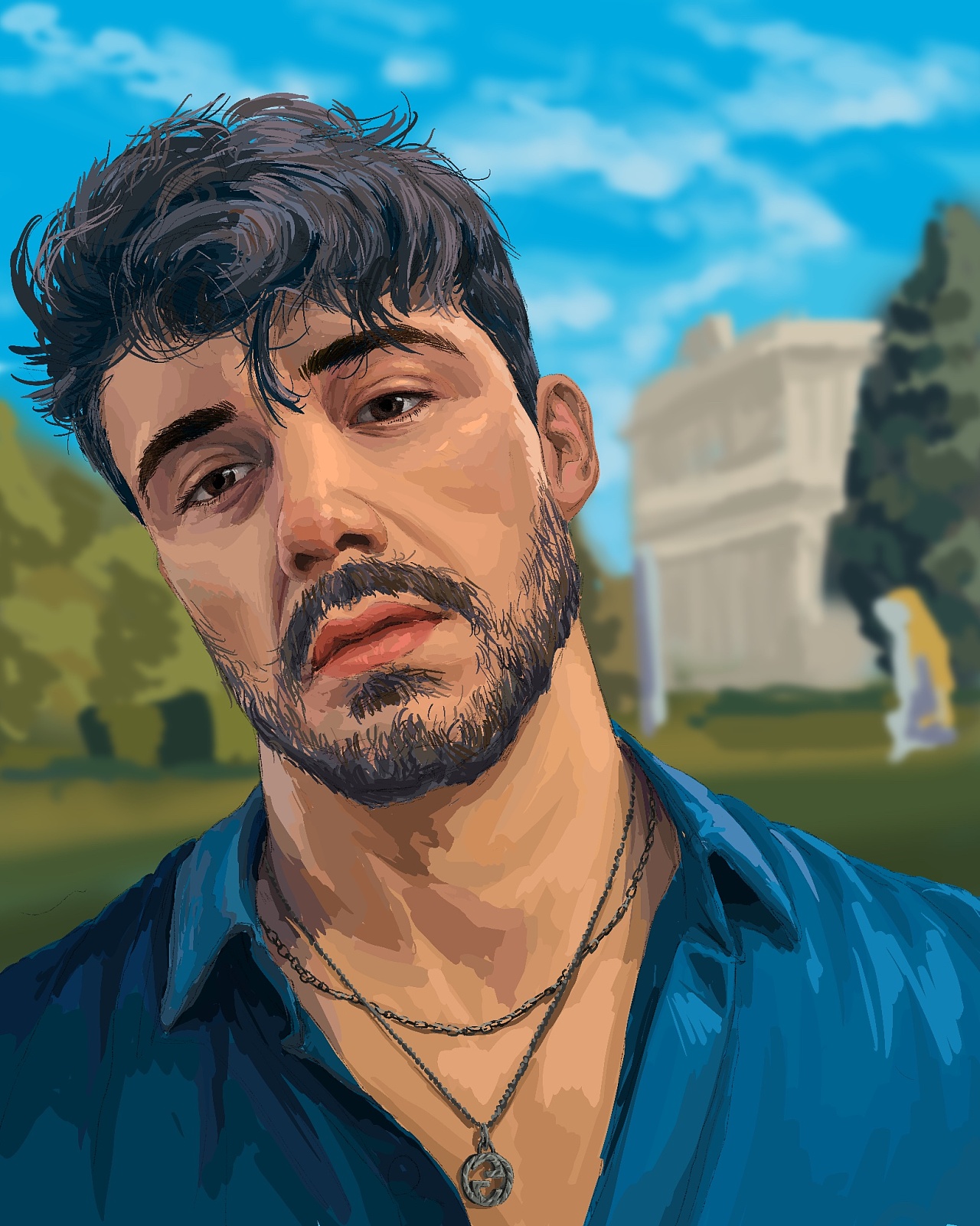 人物色彩半写实