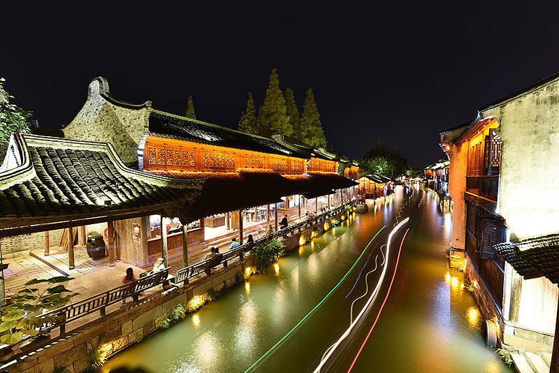 各地建筑夜景慢门拍摄 旅游纪实