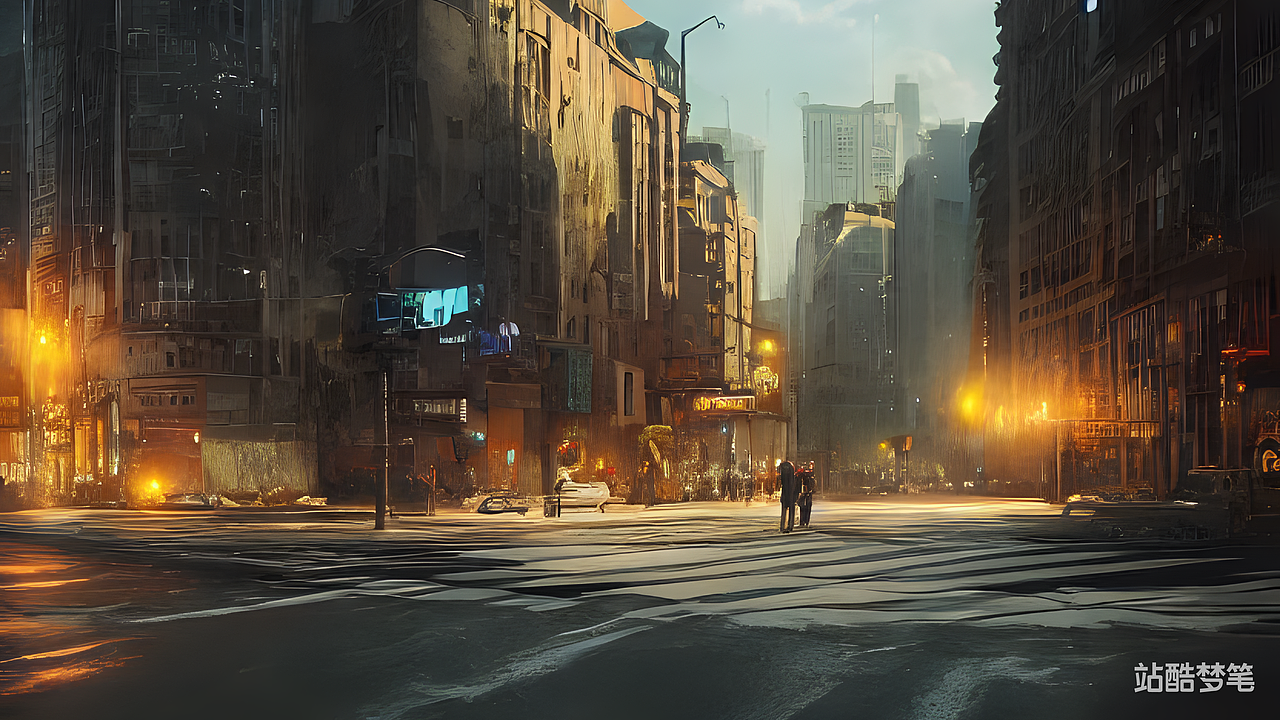 #站酷梦笔#街道