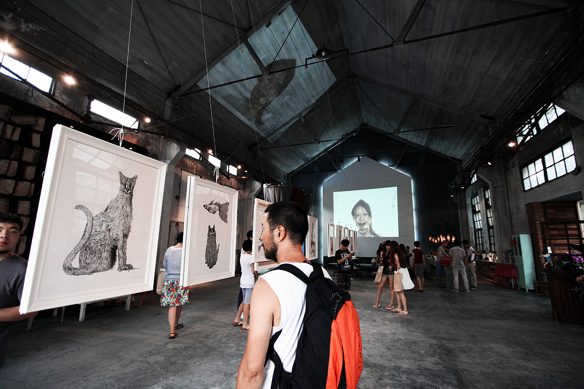 漂流动物园巡展-首发杭州站现场图记(图ZNjkyNDM4MA==) - 绘画 - 站酷设计师北邦原创素材 - 站酷ZCOOL