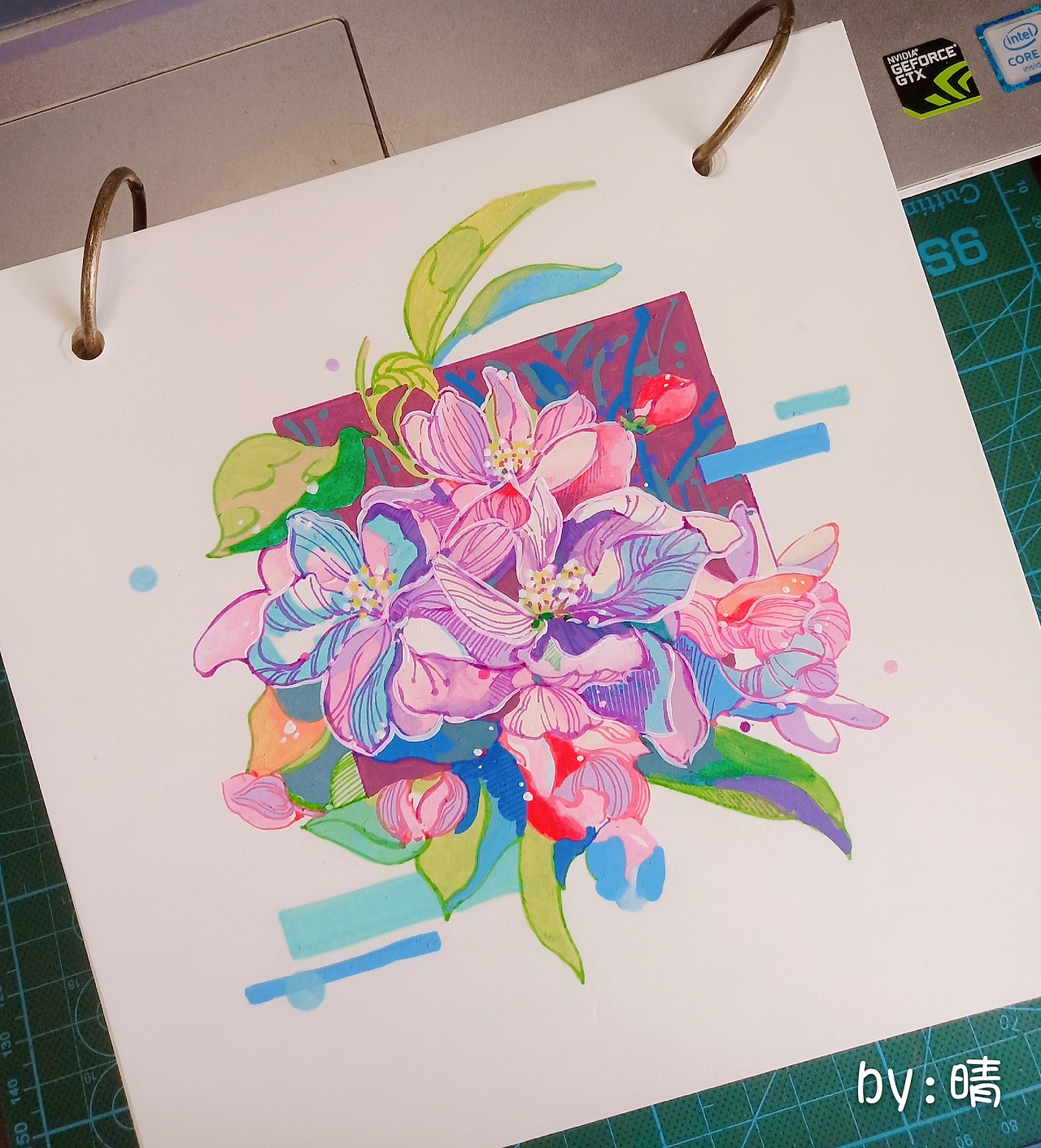 那些花儿|插画|创作习作|晴二花_原创作品-站酷zcool