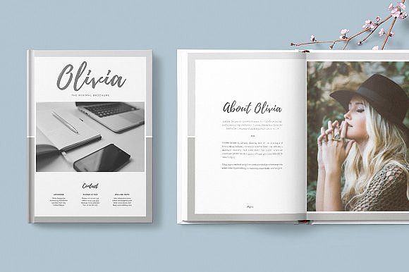 旅行写真画册模板