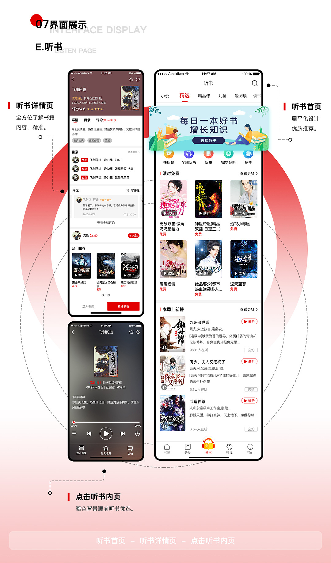 读书APP设计（含动效）（图ZMjA2MzAxOTky） - APP界面 - 站酷设计师张997原创素材 - 站酷ZCOOL