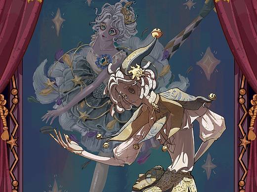 第五人格舞女裘克（個人主頁-ZNzA5Njg2NDA=） - 創(chuàng)作習作 - 站酷設(shè)計師古齋原創(chuàng)素材 - 站酷ZCOOL