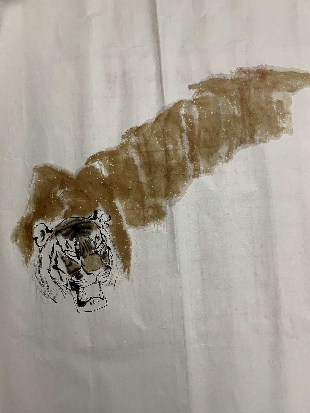 【国画】虎年画虎，步骤分享（图ZMjg3NjQxNzYw） - 绘画 - 站酷设计师冷梵原创素材 - 站酷ZCOOL