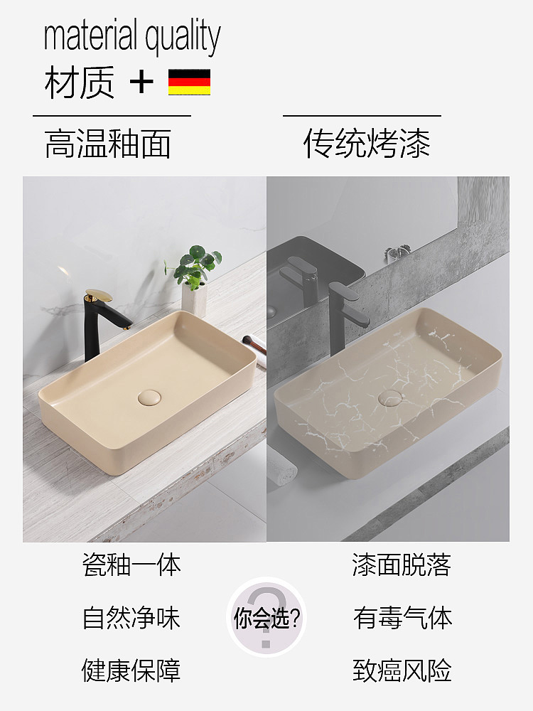 北欧艾素黄磨砂台盆（图ZMTk3MzYzMzI0） - 生活用品 - 站酷设计师白易青原创素材 - 站酷ZCOOL
