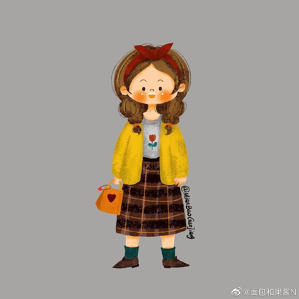 可爱姐妹团（图ZMjc1MzkyNDQw） - 商业插画 - 站酷设计师面包果酱lucky原创素材 - 站酷ZCOOL