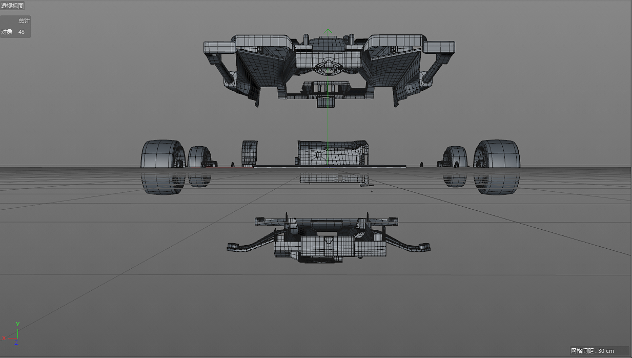 四驱车建模-巨无霸|三维|其他三维|临海张学友_临摹作品-站酷zcool
