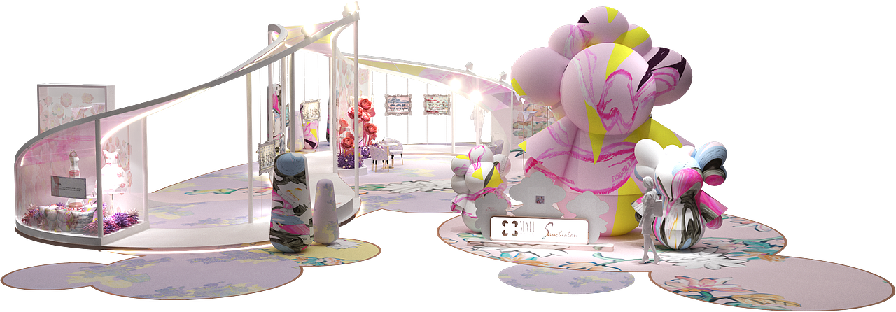 2021年暑期美陈（图ZMjcwOTk1MjI4） - 展陈设计 - 站酷设计师布鲁爱吃零食原创素材 - 站酷ZCOOL