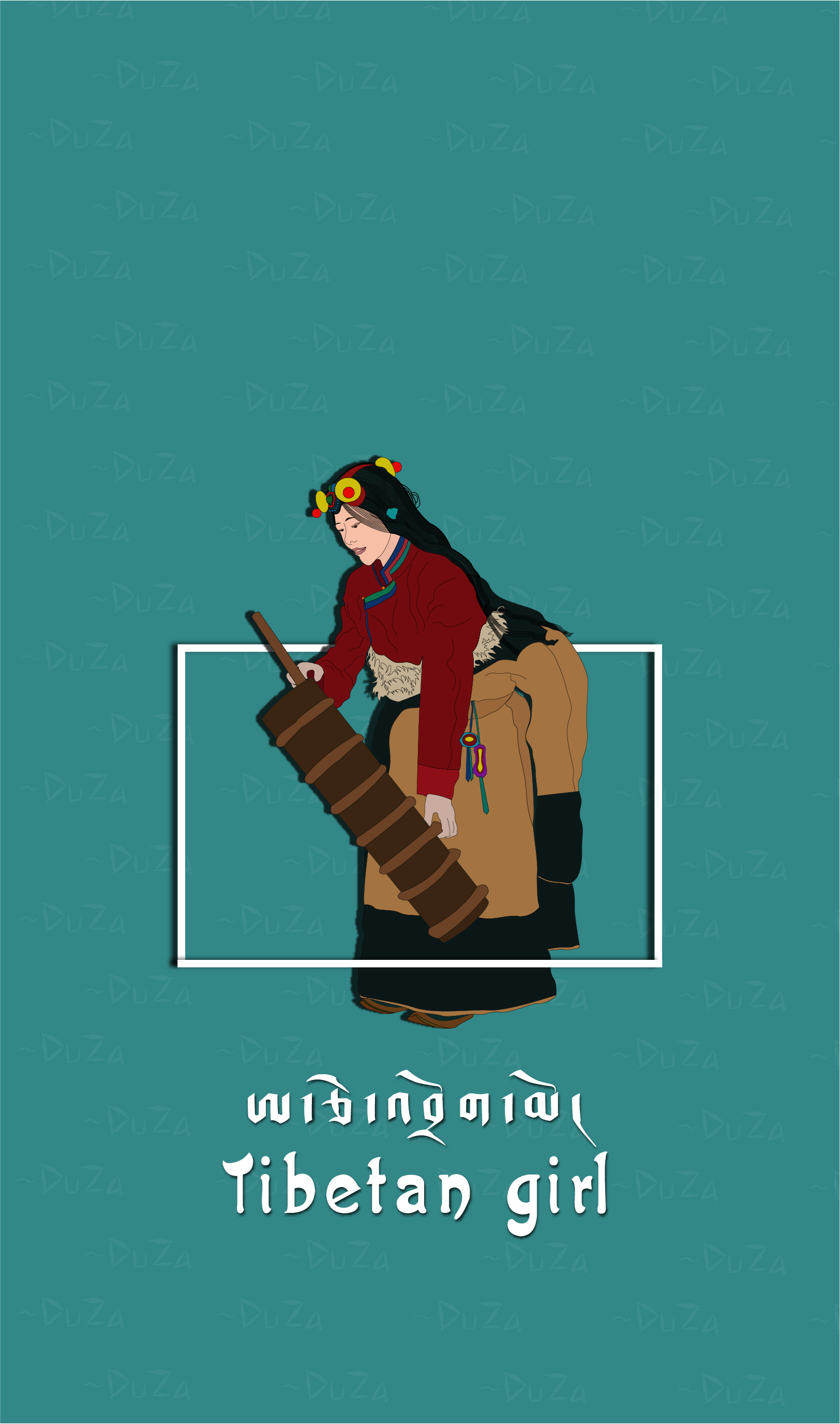 tibetan wallpaper [藏式壁纸]