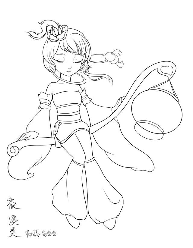 大话西游手游夜溪灵小女鬼