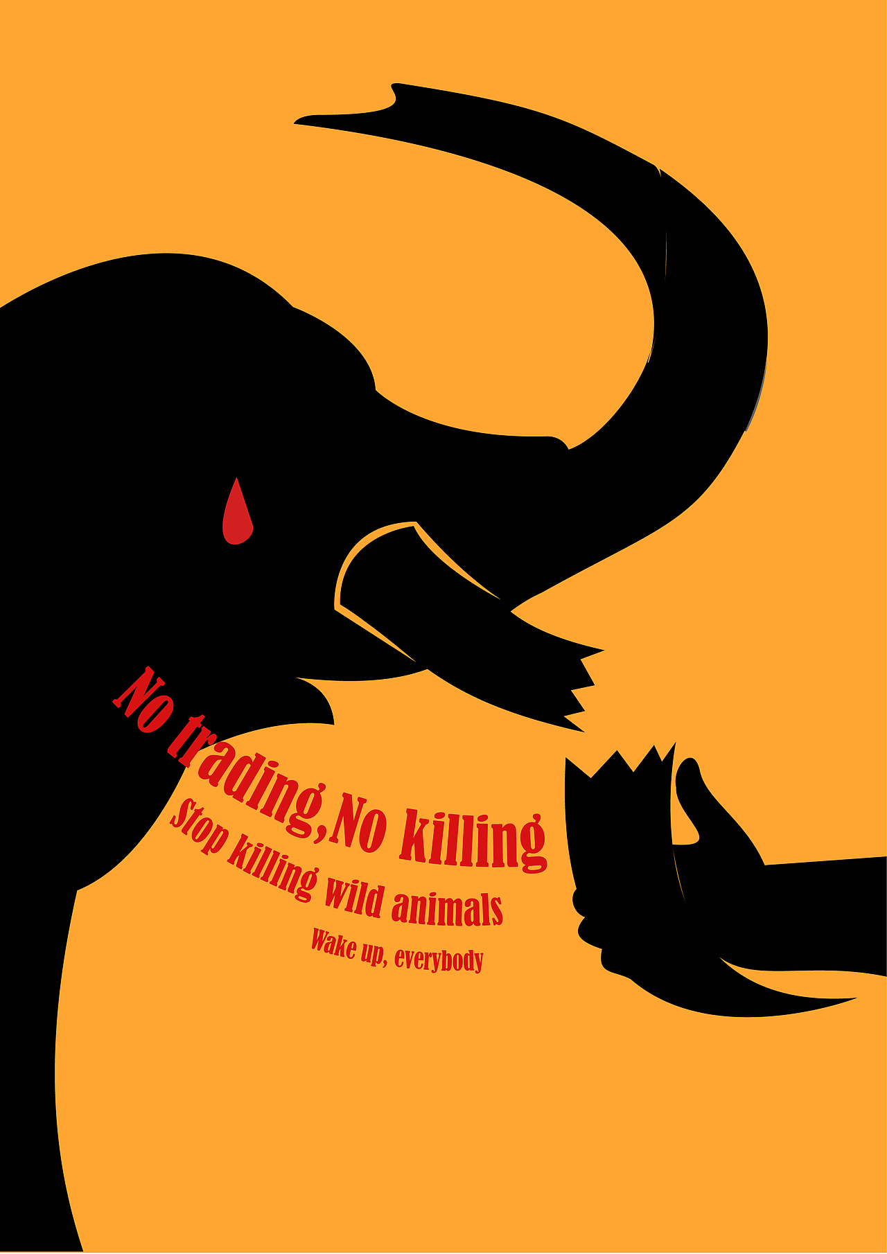 保护动物公益海报（图ZMjgyNjk2OTM2） - 海报 - 站酷设计师玄德兄原创素材 - 站酷ZCOOL