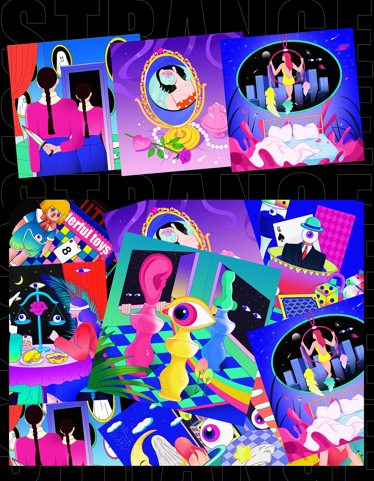 2020｜年度作品合集（图ZMjM5NTQ3Nzg4） - 运营设计 - 站酷设计师雾浓浓Oo原创素材 - 站酷ZCOOL