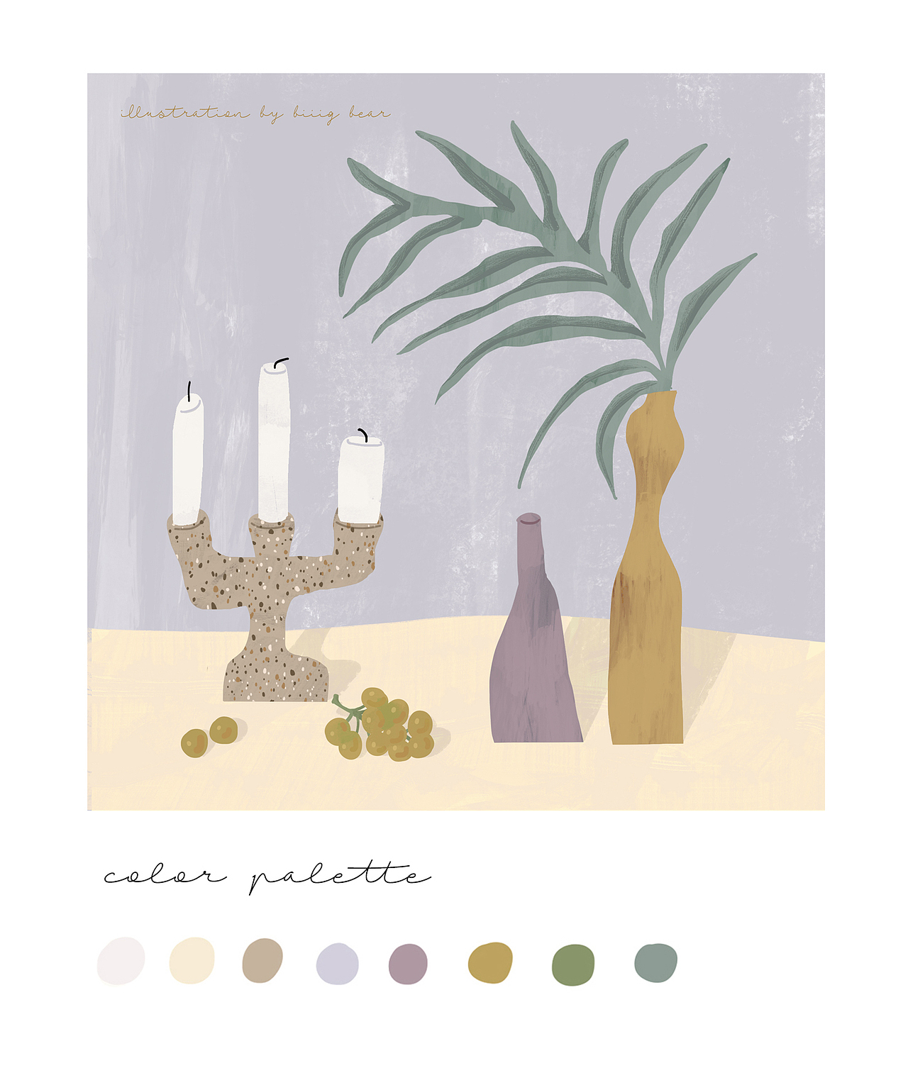 餐桌上的色彩学（图ZMTMxOTM0ODQ0） - 创作习作 - 站酷设计师biiig_bear原创素材 - 站酷ZCOOL