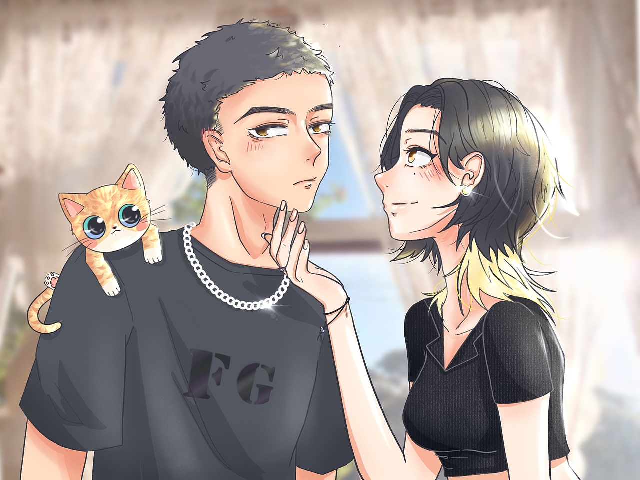 近期头像和双人图