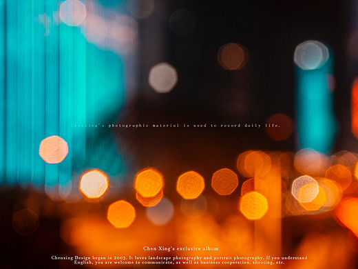 再大的光圈也虚化不了对生活的无奈