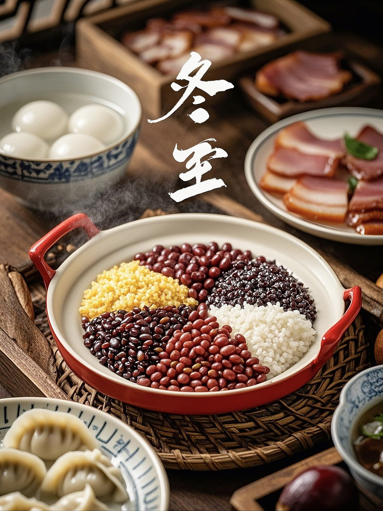 冬至,饺子汤圆糯米饭大赏