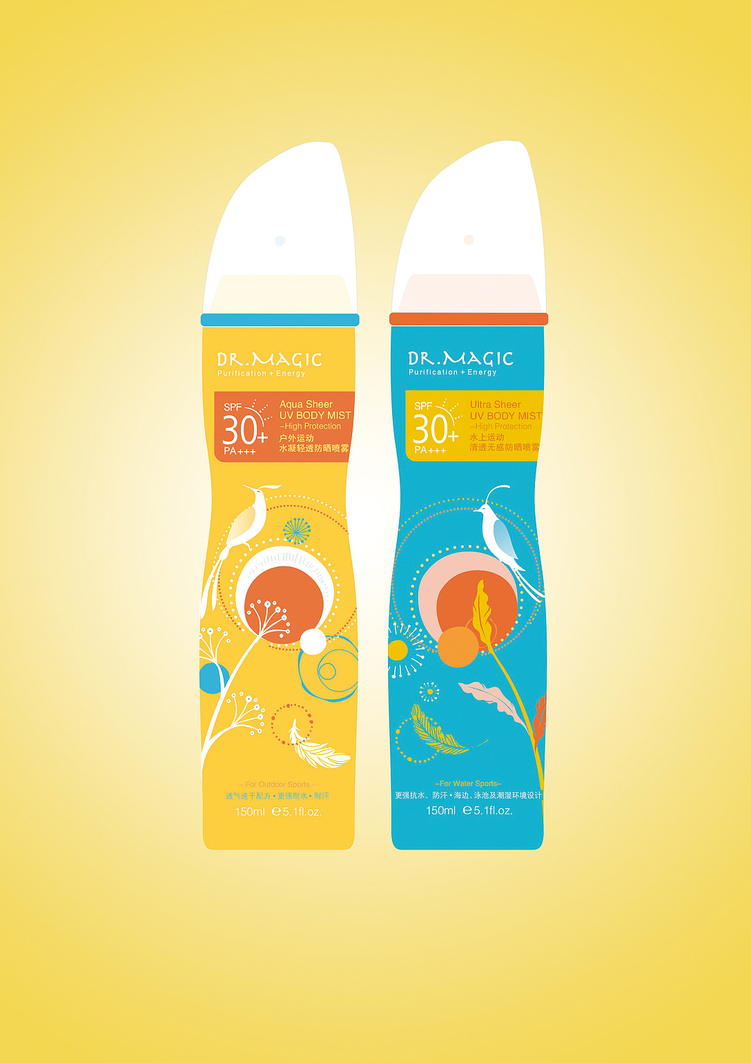 ▲户外运动/水上运动防晒喷雾
<br><br>————————————————————————