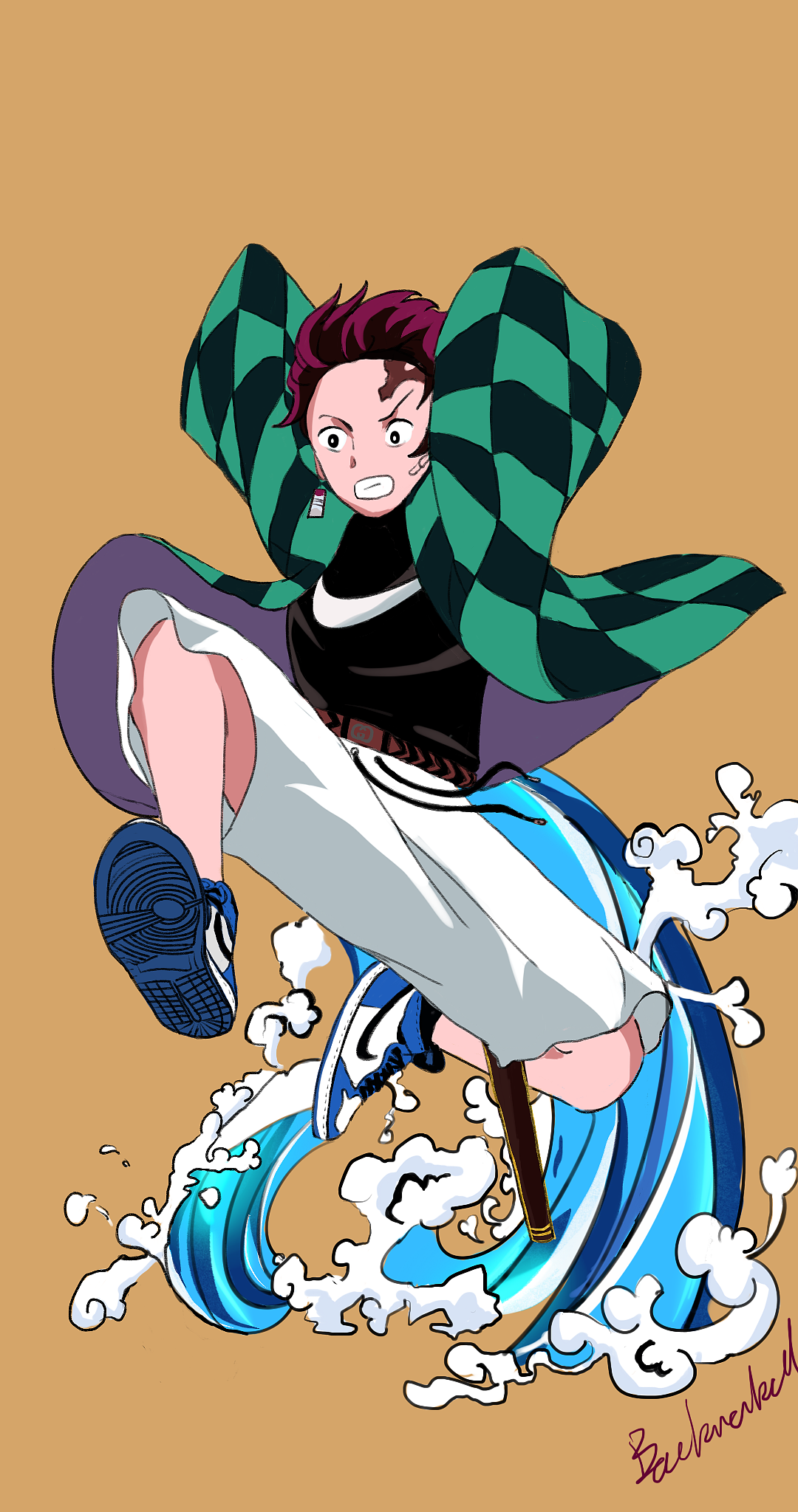 当碳治郎穿上了小闪电（图ZMTc5MDM1ODc2） - 动画片 - 站酷设计师backnaked7原创素材 - 站酷ZCOOL