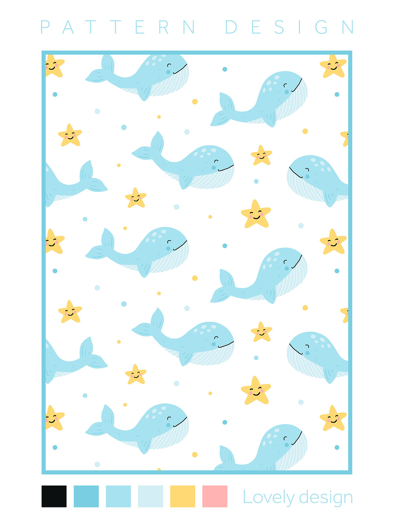 儿童简单图案设计